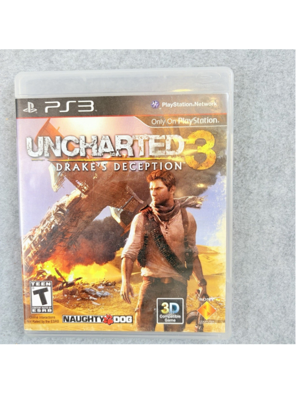 Uncharted 3: Drake's Deception - Sony Playstation 3 Game